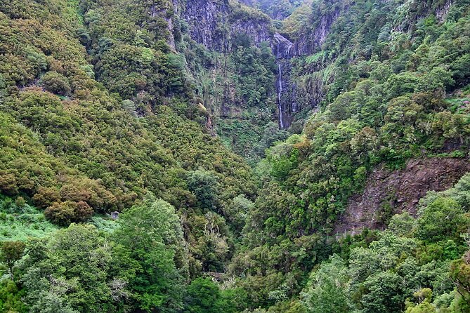 Madeira Levada Walk - Rabacal Lakes and Fountains - The tunnel section: torches, slippery ground, and a memorable payoff