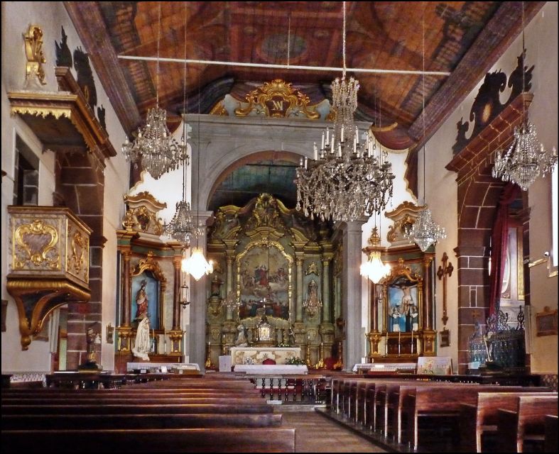 Madeira: Monte Sightseeing Tour & Toboggan Sled Ride - The church of Monte: the tomb stop that adds weight