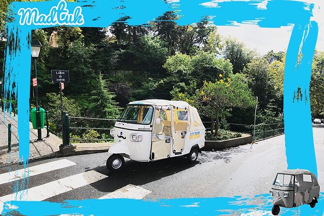 Madeira Monte Tobbogans and Old Town Tuk Tuk Tour by MadTuk - Old town Funchal and the photo stop that saves time