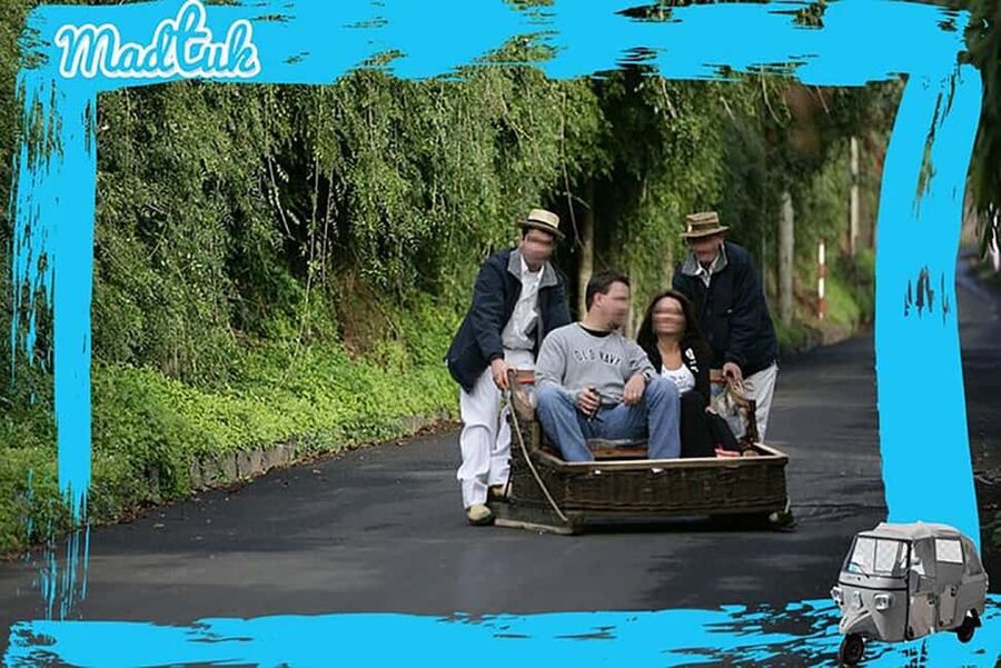 Madeira: Monte Toboggan & Old Town Guided Tuk Tour by MadTuk - Funchal pickup and the road to the viewpoints you will actually use