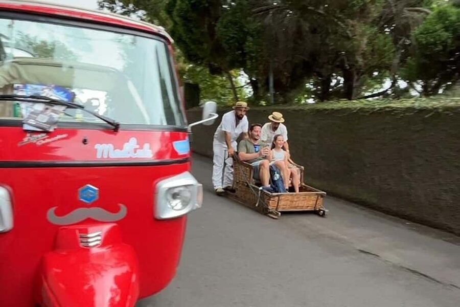 Madeira: Monte Toboggan & Old Town Guided Tuk Tour by MadTuk - Monte to Old Town: getting back down without the headache