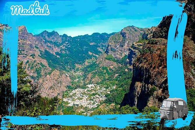 Madeira Nuns Valley Viewpoint Tuk Tuk Tour by MadTuk - Miradouro Pico dos Barcelos: City Views Plus a Ronaldo Photo Link