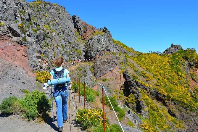 Madeira Peaks - Mountain Walk - Safety with steep, exposed sections: how guides help you stay relaxed