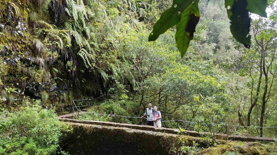 Madeira: Private Guided Levada Caldeirão Verde Walk PR9 - Guides Make the Levada Come Alive (Marco, Richard, and Anders)