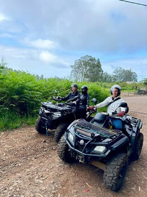 Madeira:Private Mountain Quad Adventure–Explore Wild Madeira - How Hard Is It for Beginners? (And How the Guide Handles Obstacles)