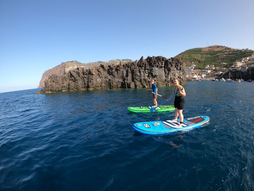 Madeira: Private Paddleboard & Snorkel - Câmara de Lobos to Cabo Girão, but on a paddleboard