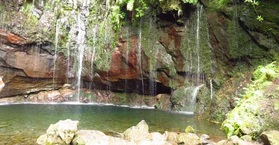 Madeira: Rabaçal, Risco and 25 Fontes Guided Hiking Tour - Levada do Risco: waterfall vibes and the start of your Madeira trail
