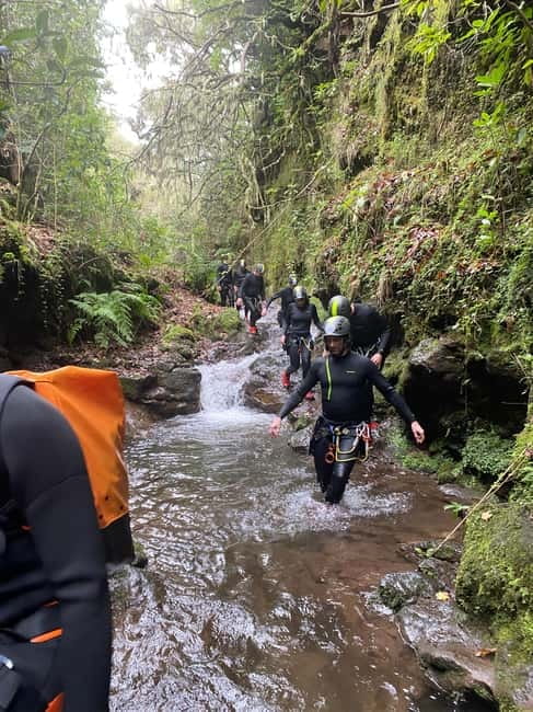 Madeira Short Canyoning For Beginners Rochão Level 1 - Rope Work and Safety: How the Guides Keep It Under Control