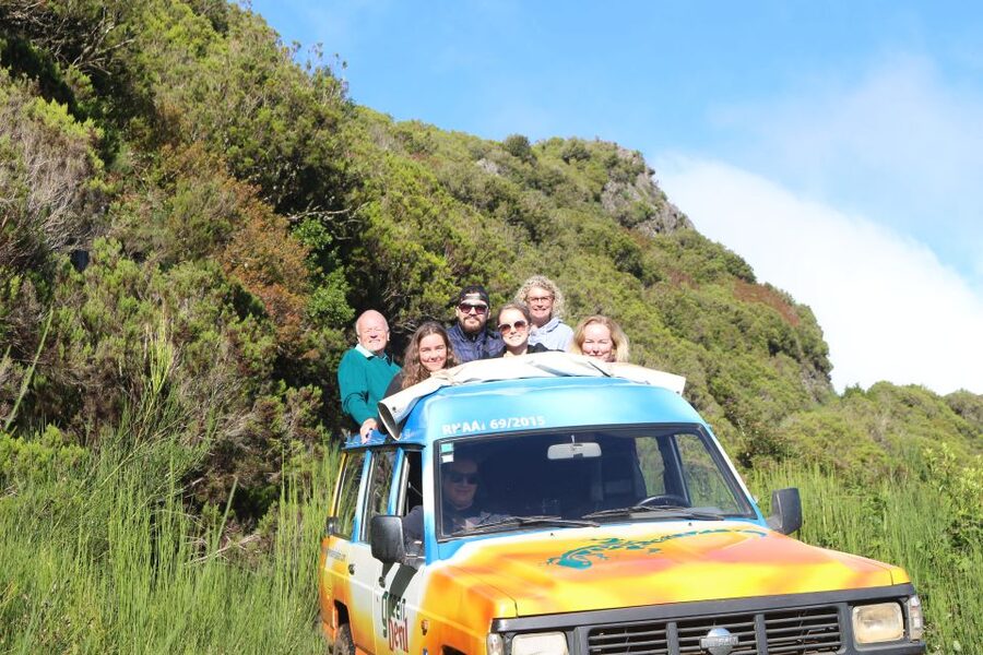 Madeira : Southwest coast, Run & Anjo´s Waterfall 4x4 Tour - Ponta do Pargo and the western panoramas you can’t fake