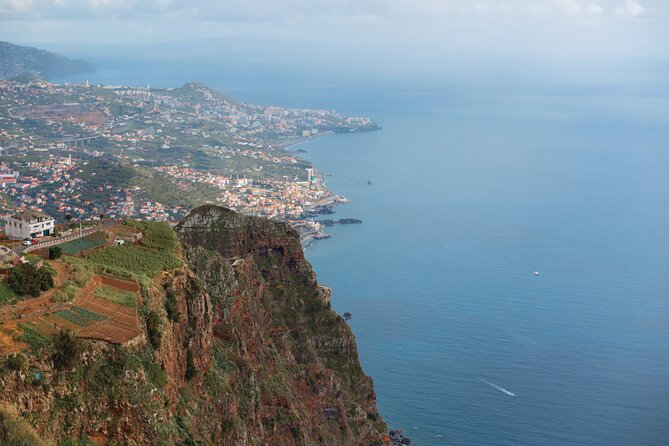 Madeira Sunny South Cabo Girão, Waterfalls, Camara Lobos - Ribeira Brava Viewpoint and Coffee Stop: Your First Taste of the Atlantic