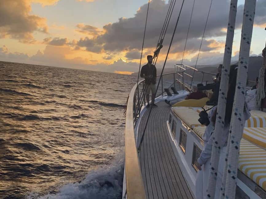 Madeira: Sunset Cruise With a Swim and Drink - A three-hour sail from Pier 8 toward Cabo Girão