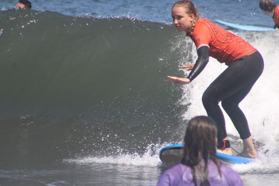 Madeira: surf lesson at Porto da Cruz - What to pack for Praia da Alagoa or Machico