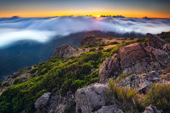 Madeira Top Sunrise - Ruivo Peak Moment: Reaching the Top Before the First Light