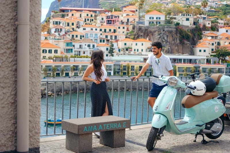 Madeira: Vespa Primavera 125cc 24-Hour Rental - The Vespa Madeira Head Office handoff that sets the tone