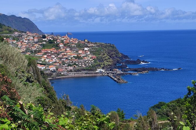 Motorcycle Full day Madeira island West Tour (Self-guided) - Porto Moniz Natural Swimming Pools: volcanic shapes and sea-filled refresh