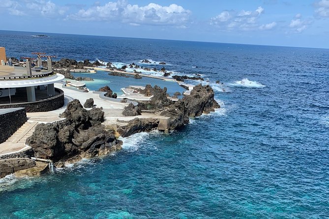 Porto Moniz Lava Pools, Fanal Forest and Skywalk 4x4 Experience - Cabo Girão Skywalk: glass floor photos with a sea-cliff punch