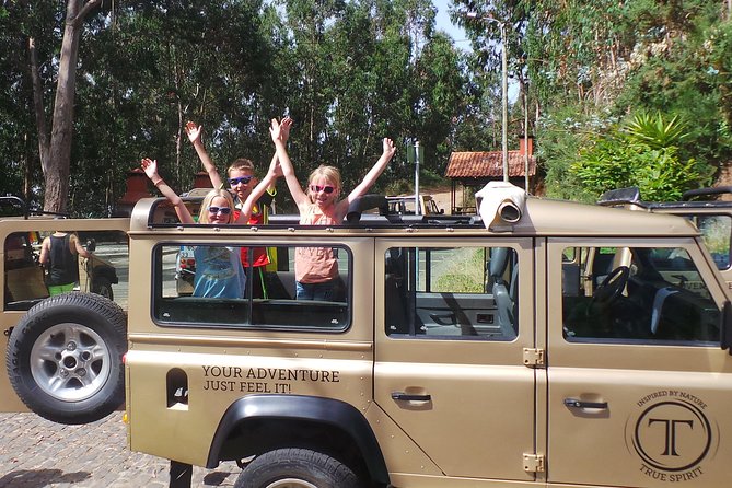 Porto Moniz, Seixal, Fanal Forest, Cliff Skywalk in Open Roof 4X4 - A high-voltage Madeira north route in an open-roof 4x4