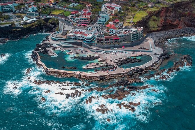 Porto Moniz, Seixal, Fanal Forest, Cliff Skywalk in Open Roof 4X4 - Cabo Girão Skywalk glass floor: the 589m cliff moment