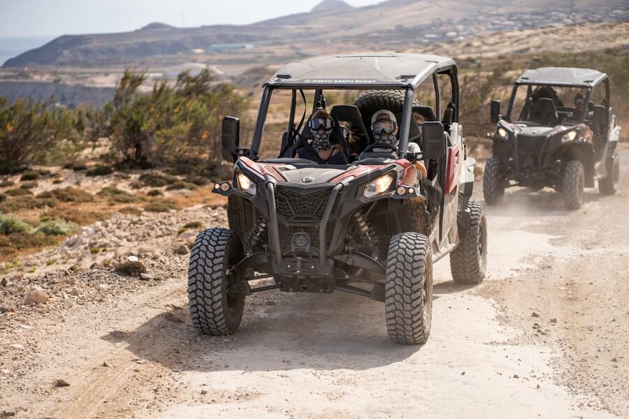Porto Santo: 90 Minutes Off-Road Buggy Tour - Route breakdown: Dunas de Porto Santo, Ponta de Varadouro, Pico viewpoints, and Miradouro das Lombas