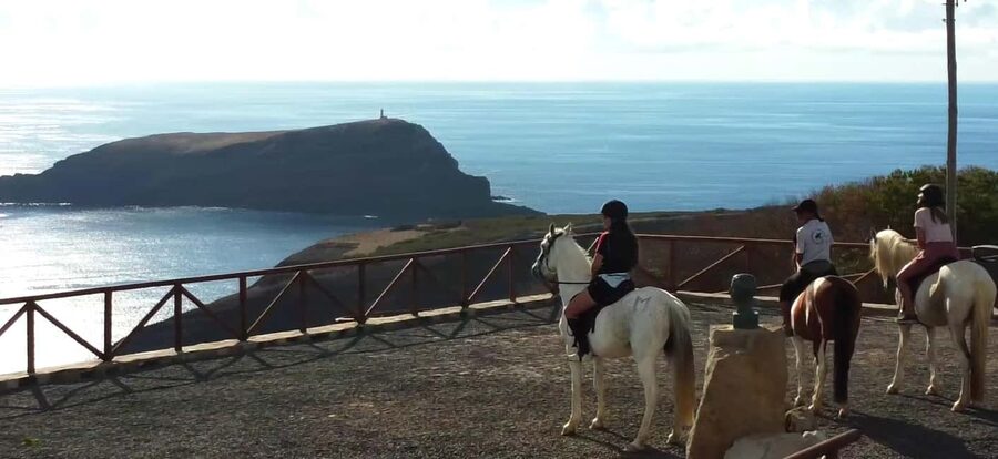 Porto Santo Island: Horse Riding - Scenery and terrain: the upside and the reality of rocky ground