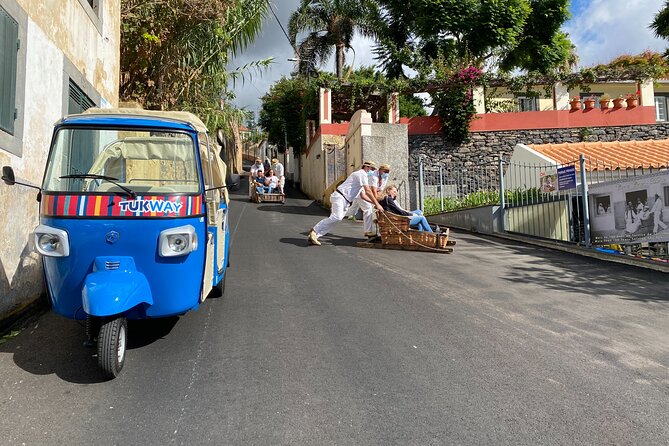 Private Express Tuk Tuk Tour Funchal Old Town & Toboggans - Associação dos Carreiros do Monte, where the sled story begins