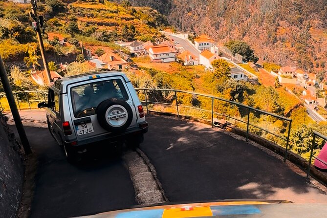 Private Full Day Tour by Jeep 4x4 in Madeira - East - Along the way: Miradouro do Guindaste for old-road views