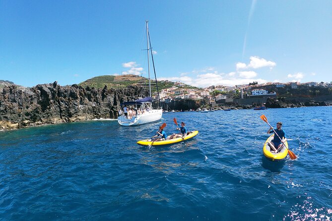 Private Kayak Tour & Snorkeling in Câmara de Lobos - Snorkeling is part of the plan, with gear handled for you