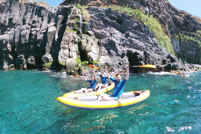 Private Kayak Tour & Snorkeling in Câmara de Lobos - Equipment and safety setup: life vest, Lycra, and insurance