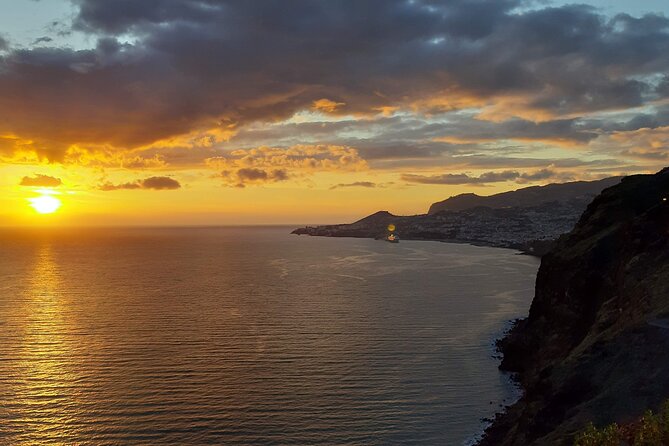 Private Madeira Sunset Cristo Rei Tour - Entering the Cristo Rei viewpoint for a real Funchal sunset