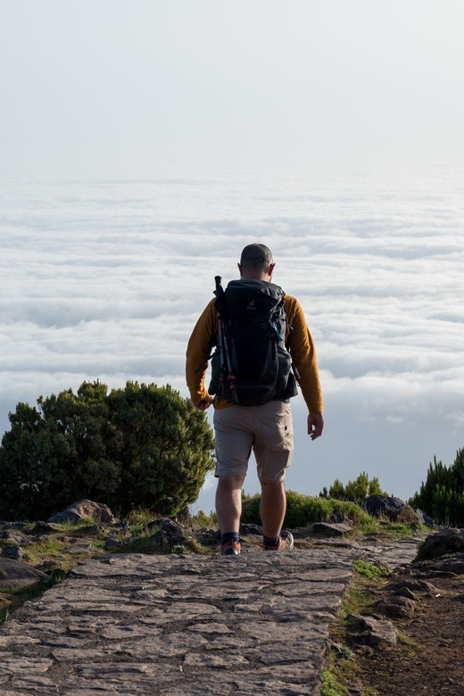 Private Sunrise Hike to Pico Ruivo with Hotel Pickup - Watching sunrise from the top: colors, clouds, and calm waiting