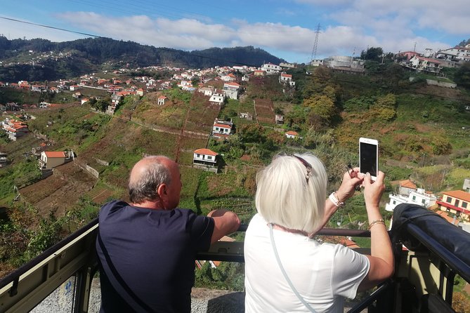 Real Life, Mountains & Sea Cliffs (Nun´s Valley View) - Half Day 4x4 Tour - Henriques & Henriques vineyard crossing: seeing the top of the island’s work