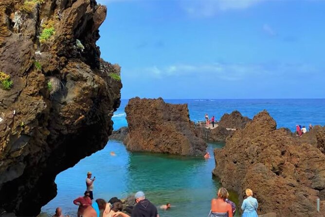 Small Group West Tour Waterfalls & Fanal Forest Tour - Stop 6, Porto Moniz Natural Swimming Pools: Down Time With Fees