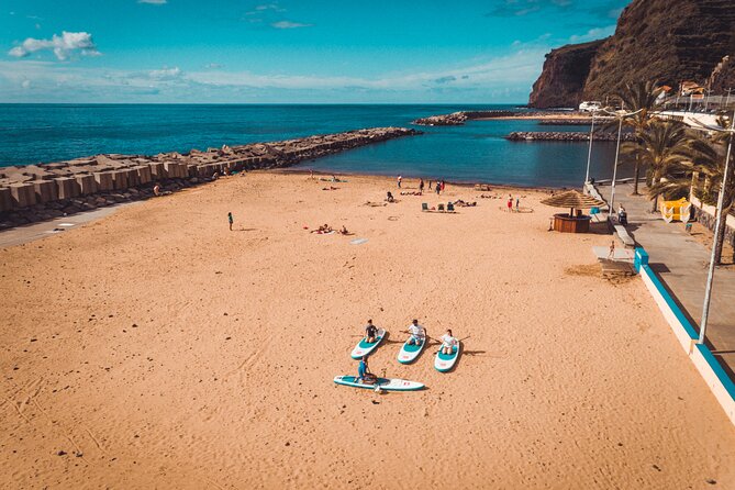 Stand Up Paddle Private Lesson in Calheta Beach - Where you meet on Madeira (and how to get set up)