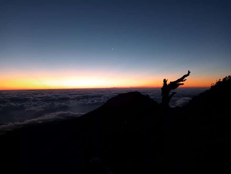 Sunrise at Pico Ruivo - Reaching Pico Ruivo summit for sunrise: the main event