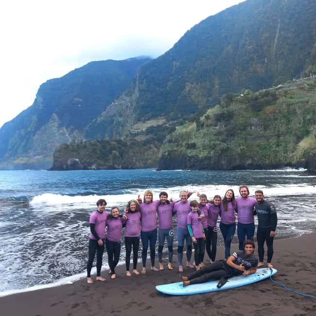 Surfing Lessons With Amazing Instructors in Madeira Island - Who the instructors are helping: beginners and intermediates