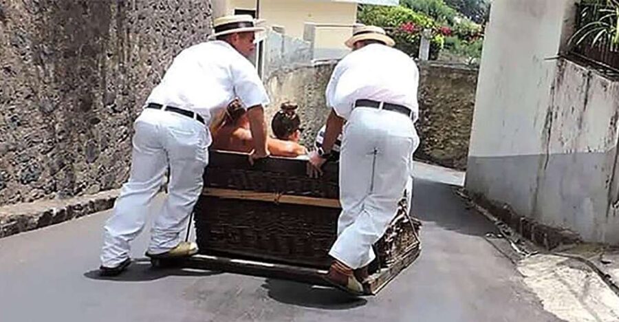 Toboggan Ride & Madeira Wine Tasting Tour - Mercado dos Lavradores: azulejos, flowers, and the fish hall test